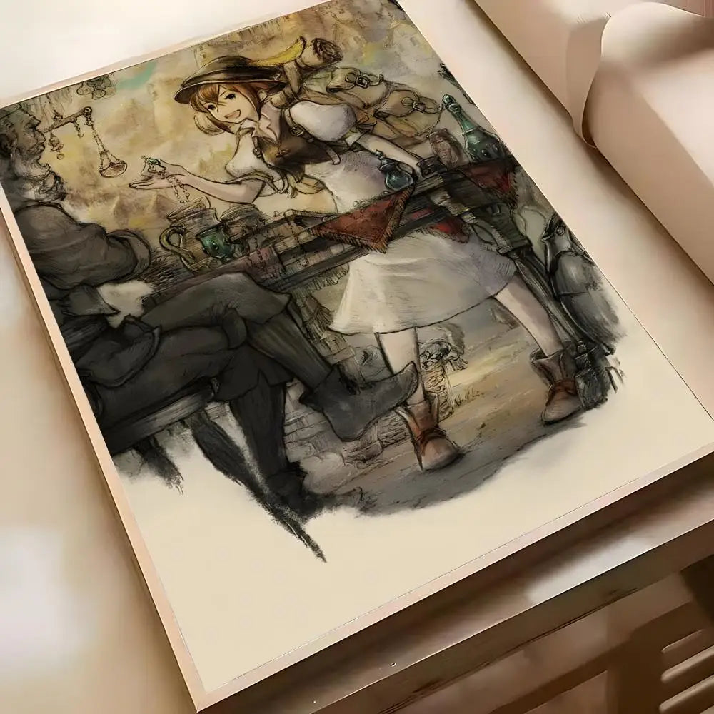 Octopath Traveler 0 Alfyn’s Kindness Poster