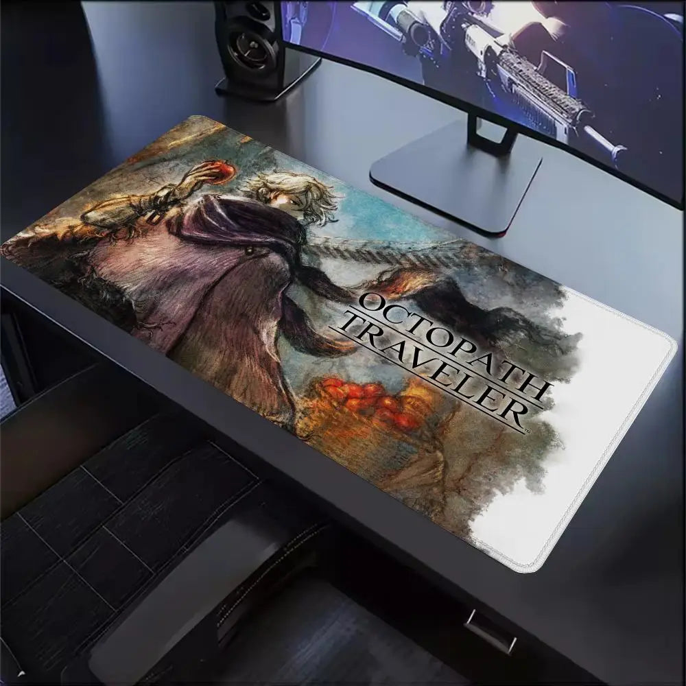 Octopath Traveler Pixel Legends Desk Mat