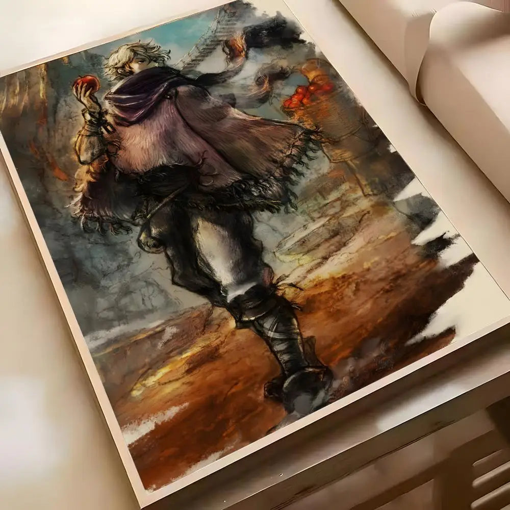 Octopath Traveler 0 Lone Path Wanderer Poster