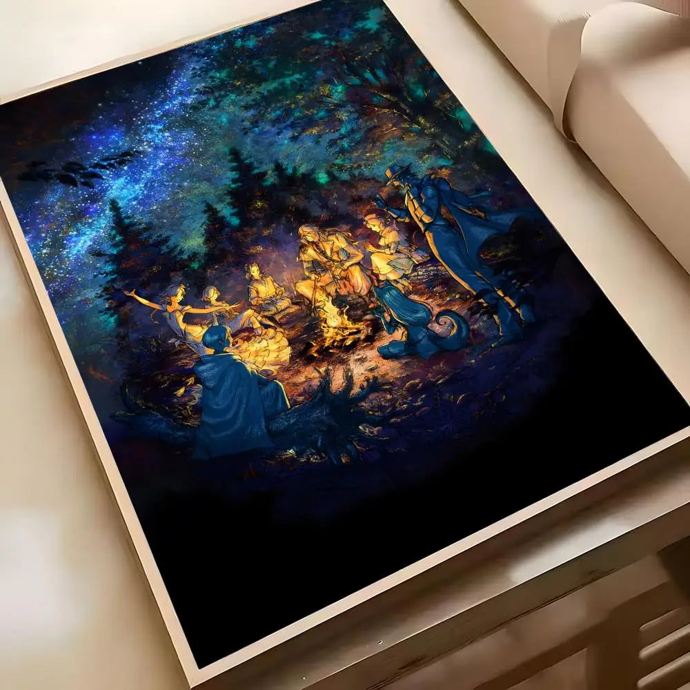Octopath Traveler 0 Bonds by Firelight Poster
