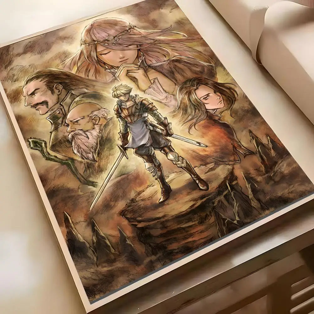 Octopath Traveler 0 Legacy of the Blade Poster