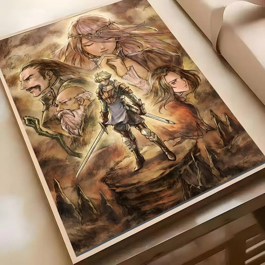 Octopath Traveler 0 Legacy of the Blade Poster