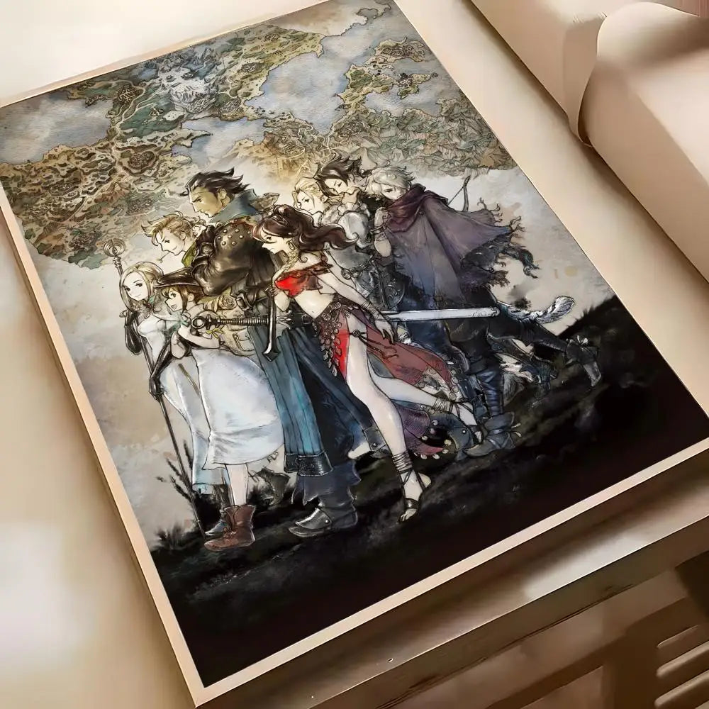 Octopath Traveler 0 Paths of Destiny Poster