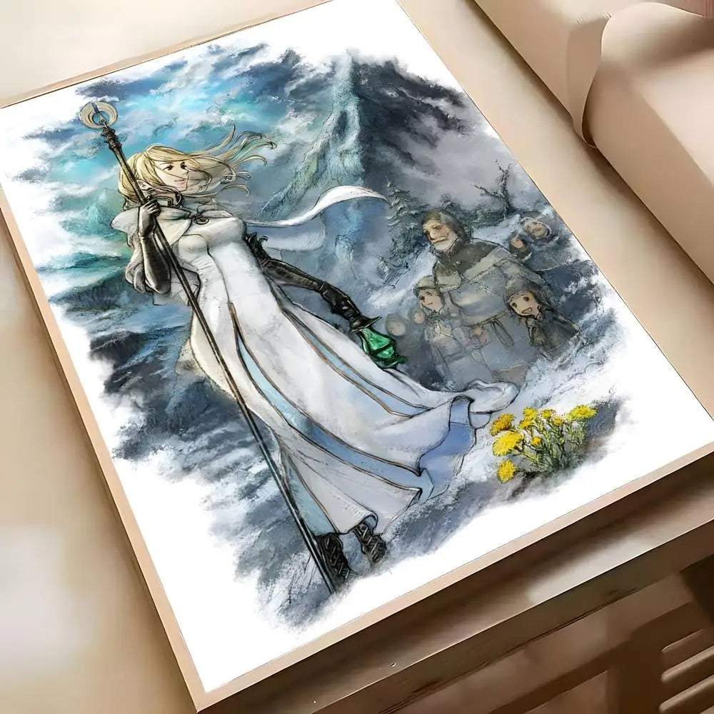 Octopath Traveler 0 Ophilia’s Devotion Poster