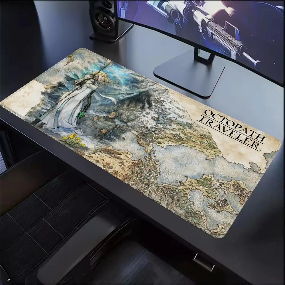 Octopath Traveler Chronicle of Paths Desk Mat