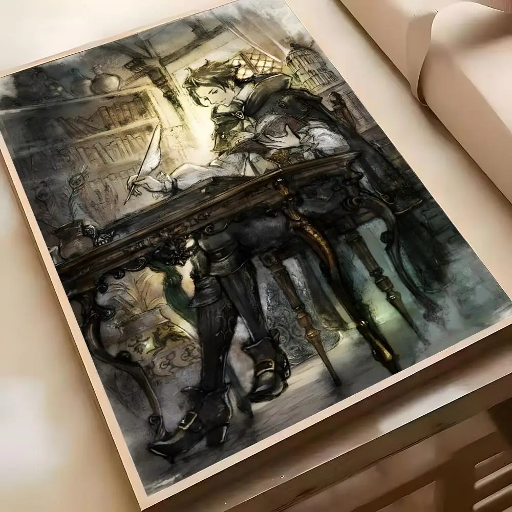 Octopath Traveler 0 Therion’s Gambit Poster
