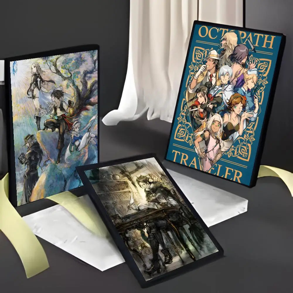 Octopath Traveler 0 Legendary Travelers Poster