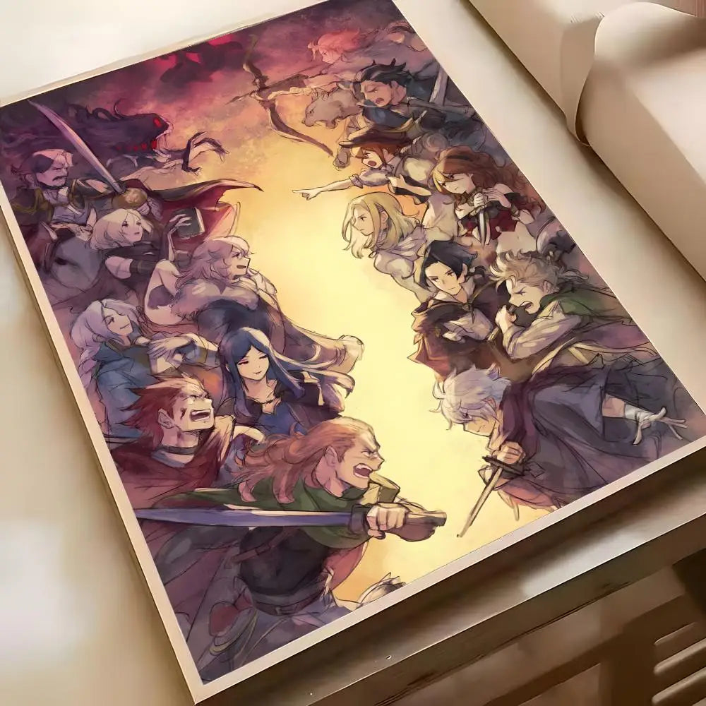 Octopath Traveler 0 Clash of Destinies Poster