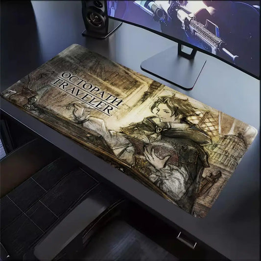 Octopath Traveler Heroes of the Road Desk Mat